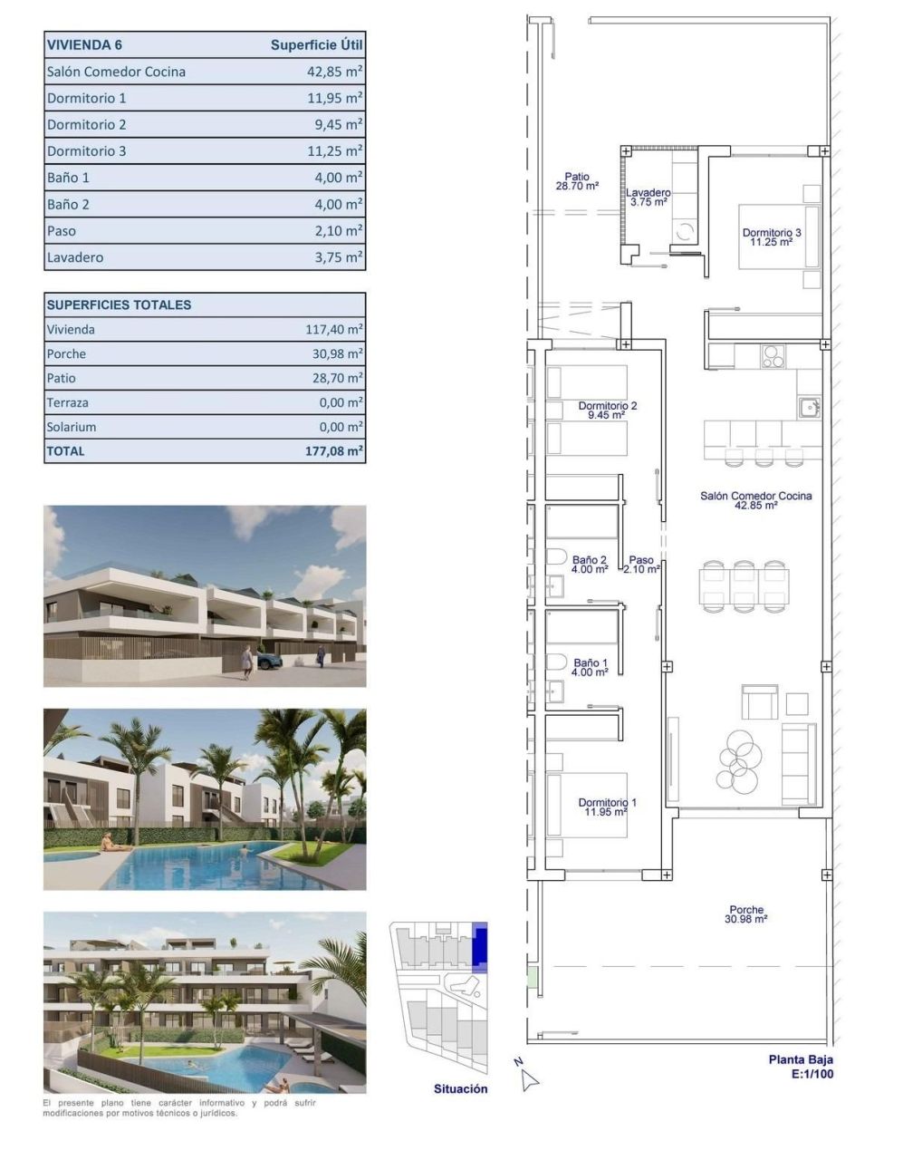 Апартаменты в Пилар-де-ла-Орадада, Испания, 117 м² - фото 12