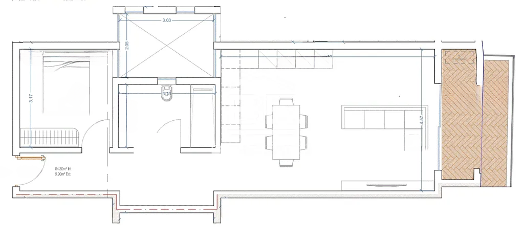 Квартира в Сан-Лоренце, Мальта, 73 м² - фото 1