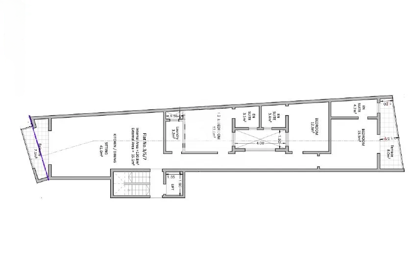 Квартира в Сан-Лоренце, Мальта, 146 м² - фото 2