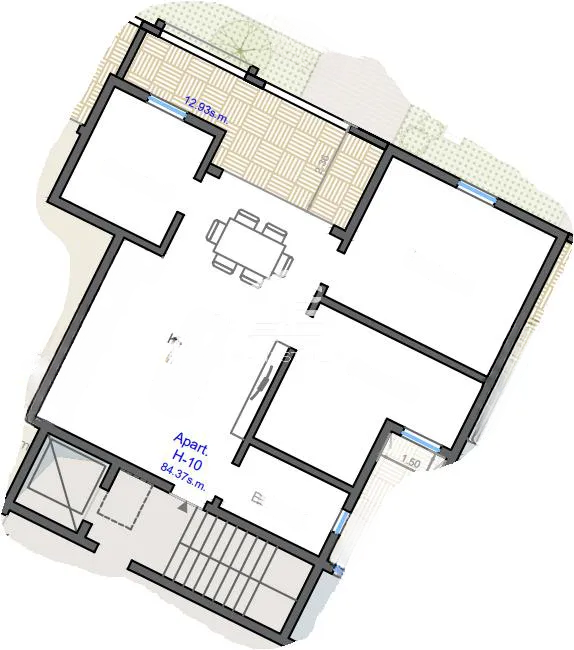 Квартира в Сан-Лоренце, Мальта, 96 м² - фото 2