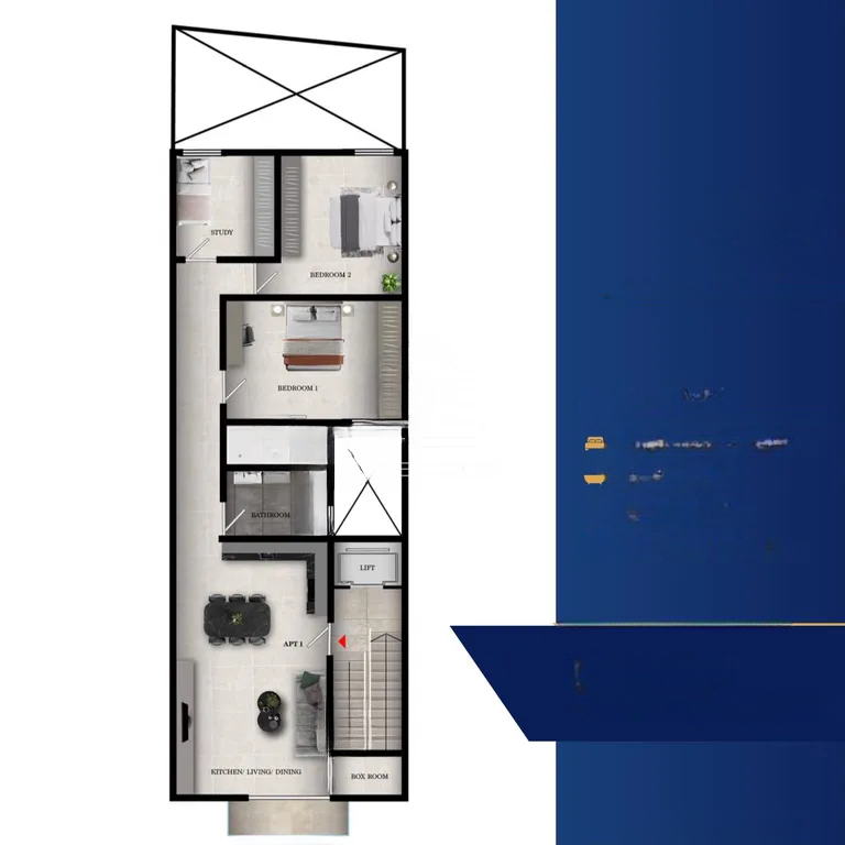 Квартира в Ибраче, Мальта, 103 м² - фото 4