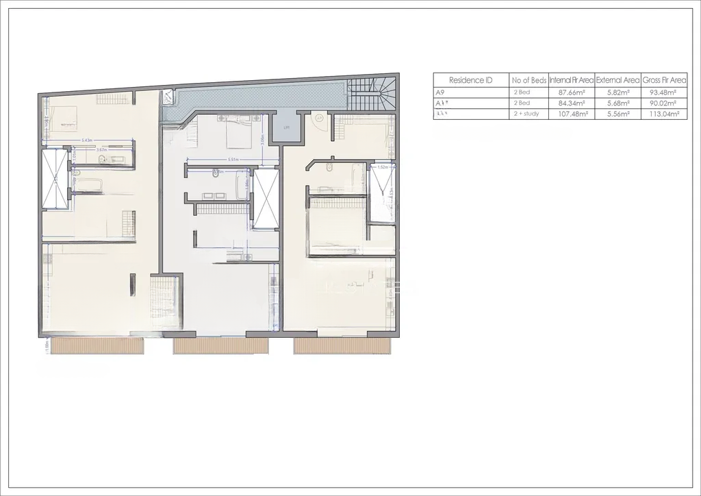 Квартира в Сан-Лоренце, Мальта, 94 м² - фото 6