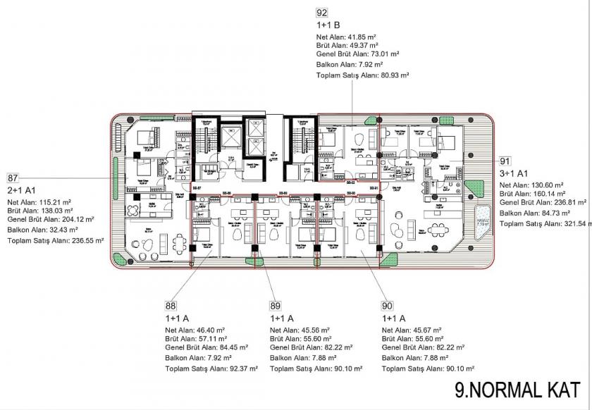 Квартира в Стамбуле, Турция, 280 м² - фото 18