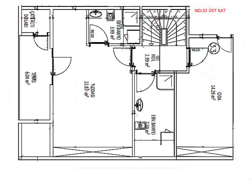 Квартира в Стамбуле, Турция, 50 м² - фото 15