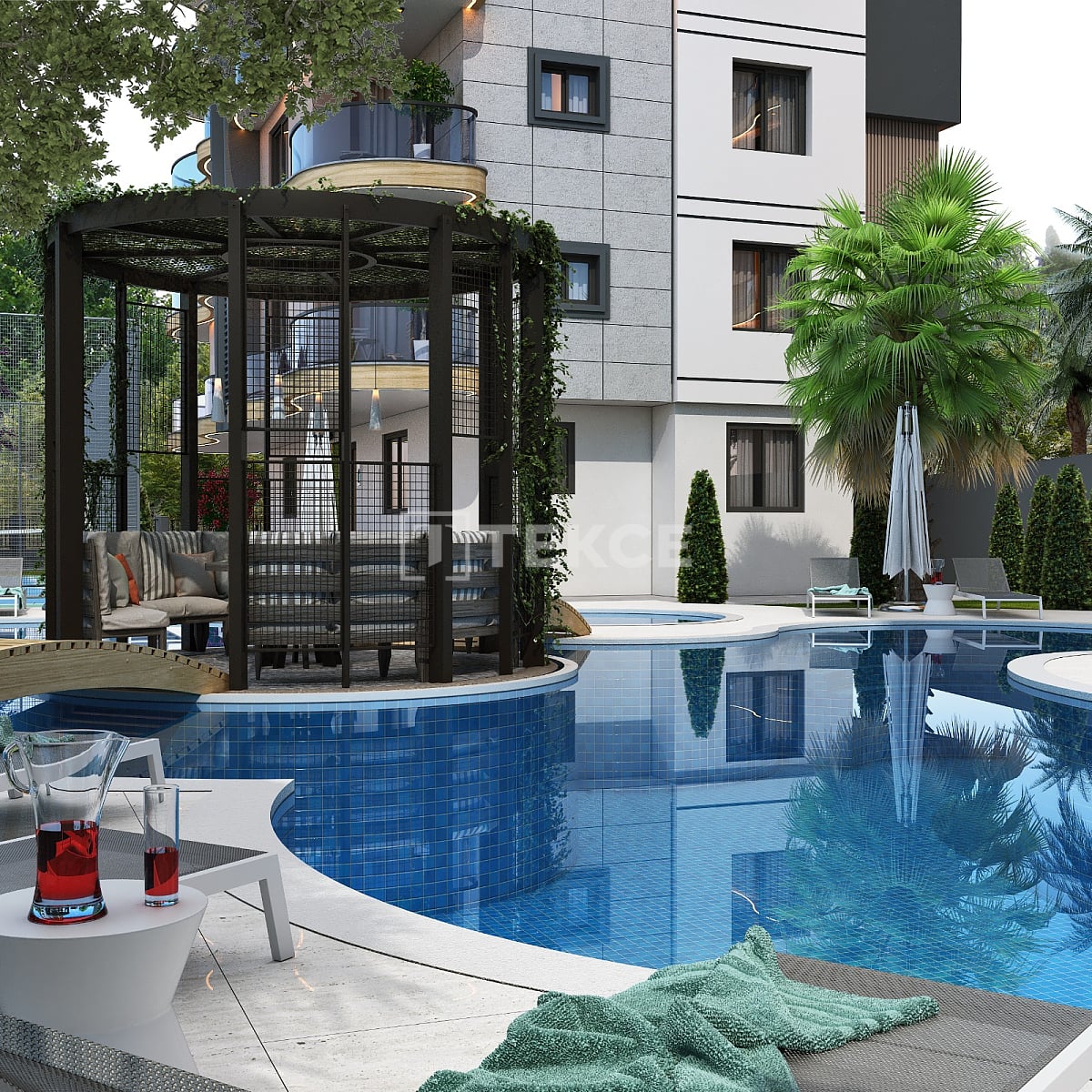 Апартаменты в Серике, Турция, 130 м² - фото 1