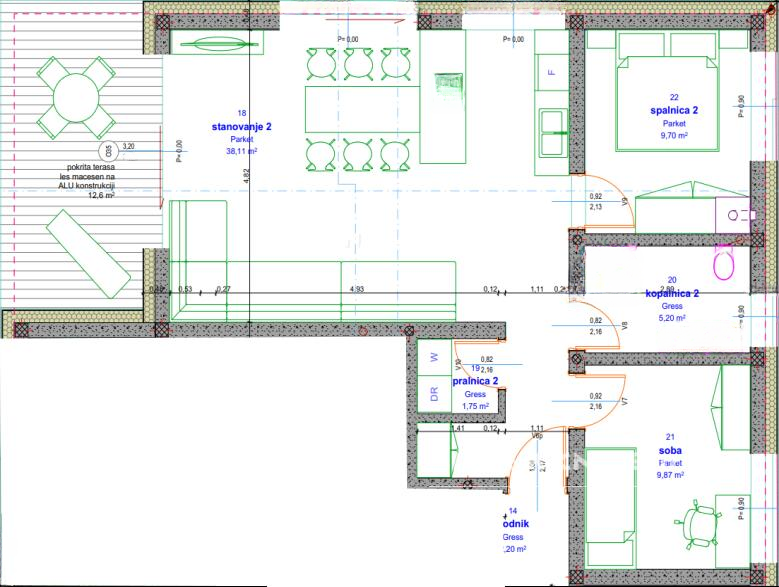 Квартира в Любляне, Словения, 71 м² - фото 2