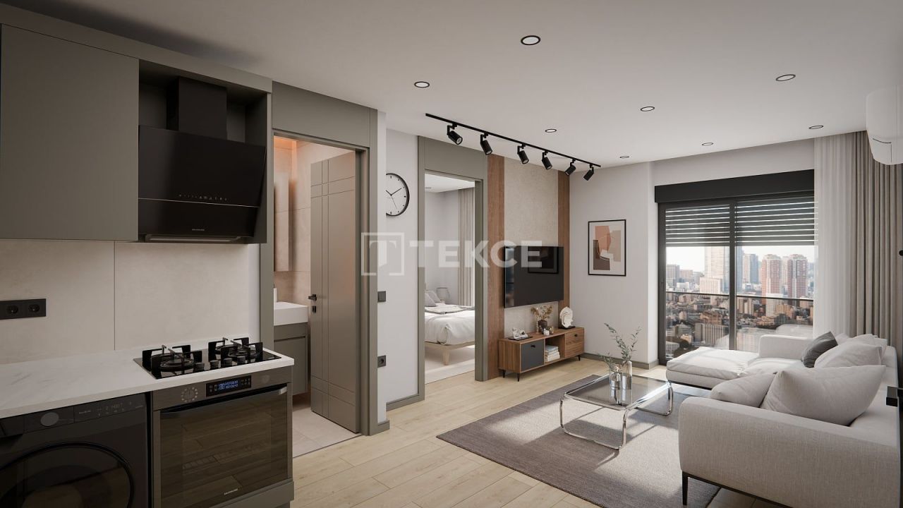 Апартаменты в Анталии, Турция, 45 м² - фото 6