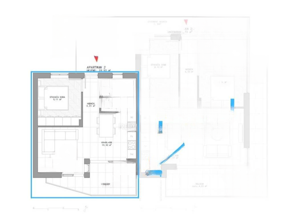 Квартира в Опатии, Хорватия, 46 м² - фото 5