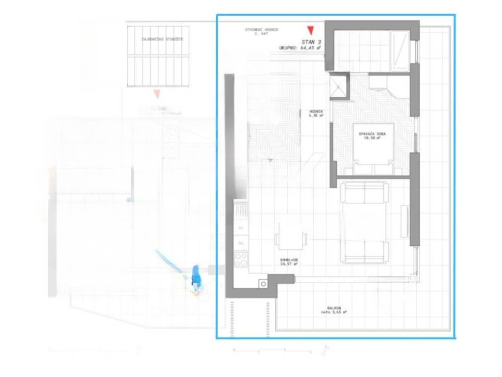 Квартира в Опатии, Хорватия, 78 м² - фото 5