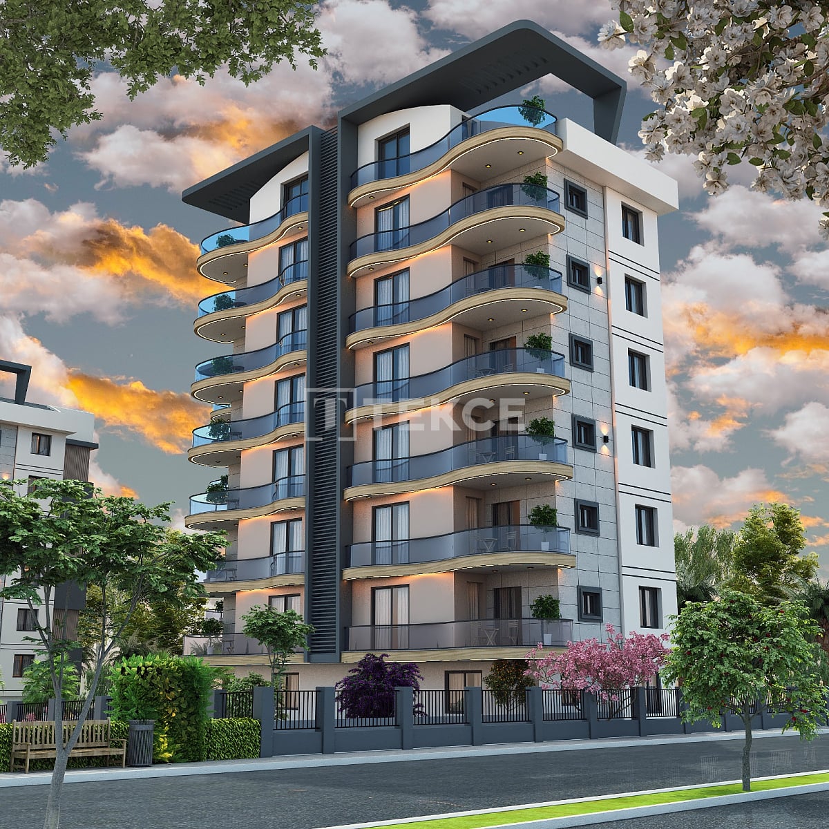 Апартаменты в Серике, Турция, 130 м² - фото 9