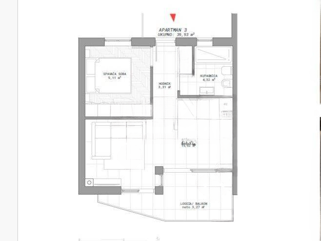 Квартира в Опатии, Хорватия, 46 м² - фото 6