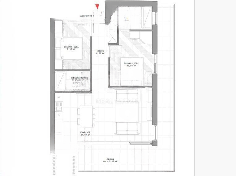 Квартира в Опатии, Хорватия, 78 м² - фото 6