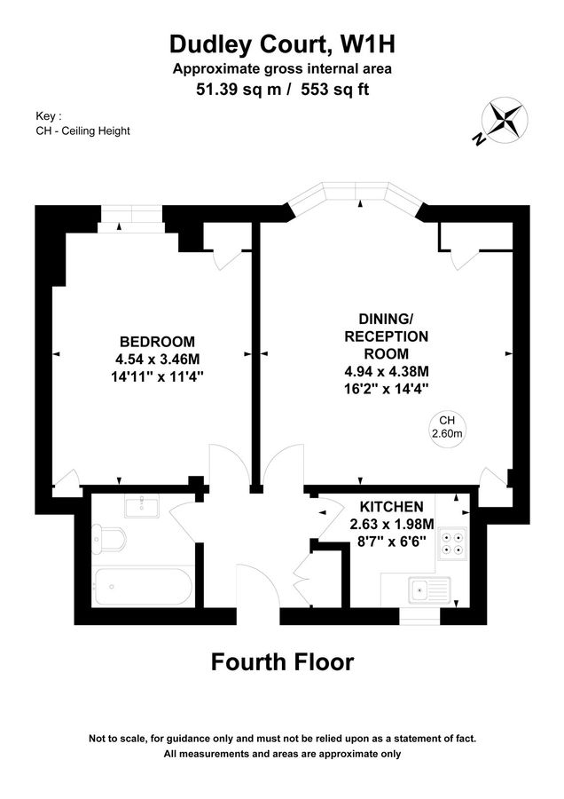 Квартира в Лондоне, Великобритания, 51 м² - фото 7