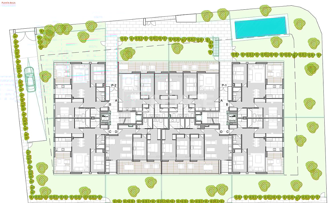 Пентхаус в Хавее, Испания, 110 м² - фото 12