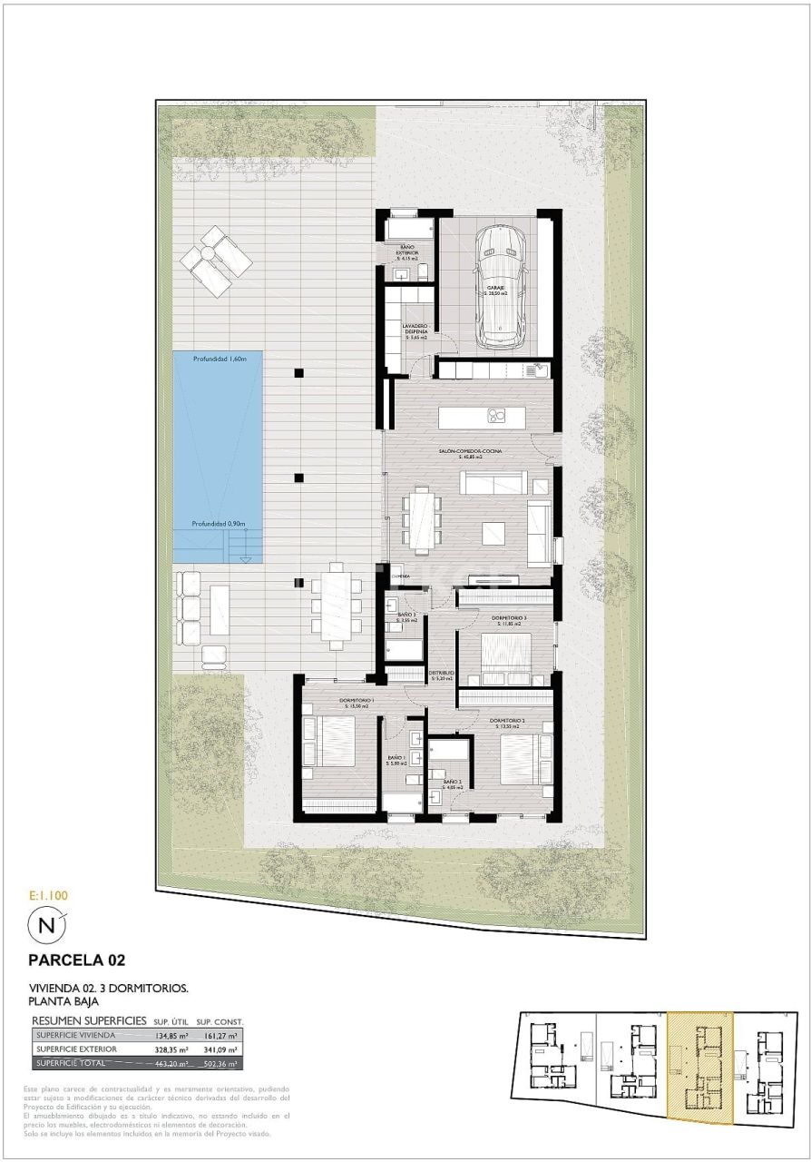 Вилла в Сан-Педро-дель-Пинатаре, Испания, 159 м² - фото 17