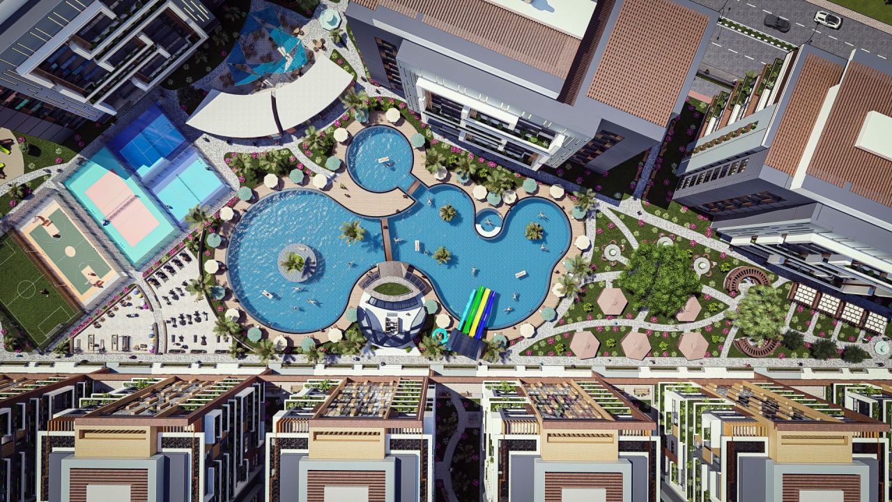 Апартаменты в Мерсине, Турция, 78 м² - фото 2