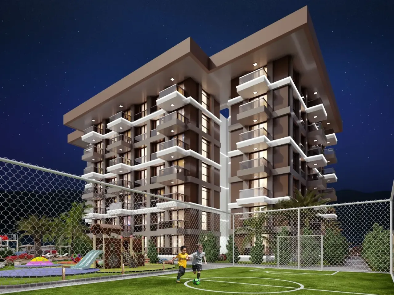 Апартаменты в Газипаше, Турция, 46 м² - фото 3