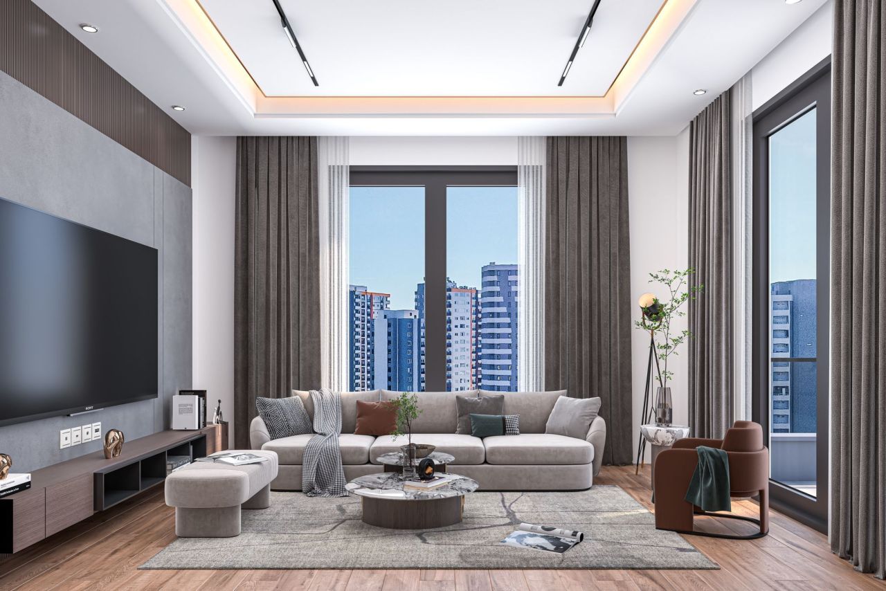 Апартаменты в Мерсине, Турция, 54 м² - фото 5