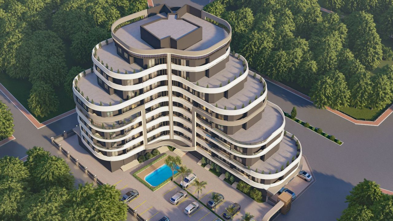 Апартаменты в Мерсине, Турция, 55 м² - фото 10