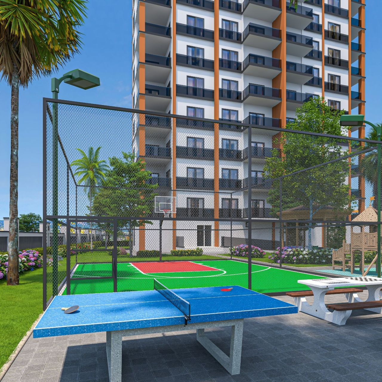 Апартаменты в Мерсине, Турция, 54 м² - фото 12