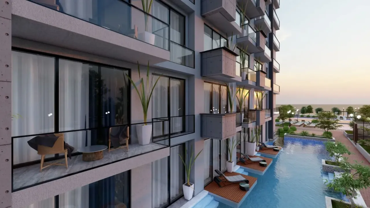 Студия в Мерсине, Турция, 50 м² - фото 12