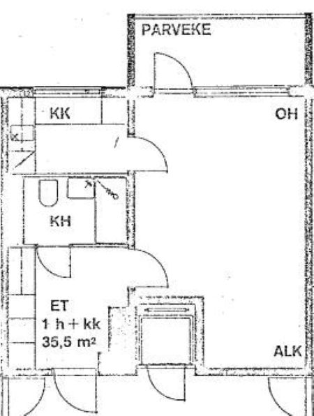 Квартира в Мянття, Финляндия, 35.5 м² - фото 2