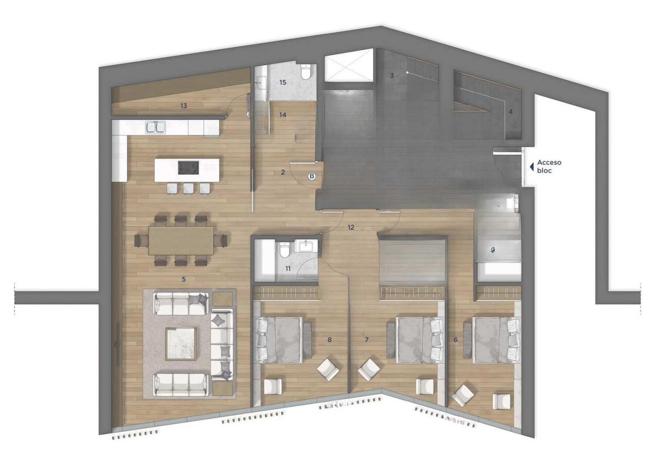 Квартира в Ордино, Андорра, 695 м² - фото 7