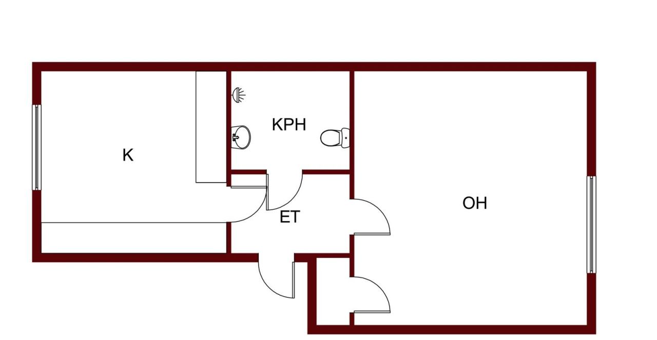 Квартира в Пори, Финляндия, 36 м² - фото 3