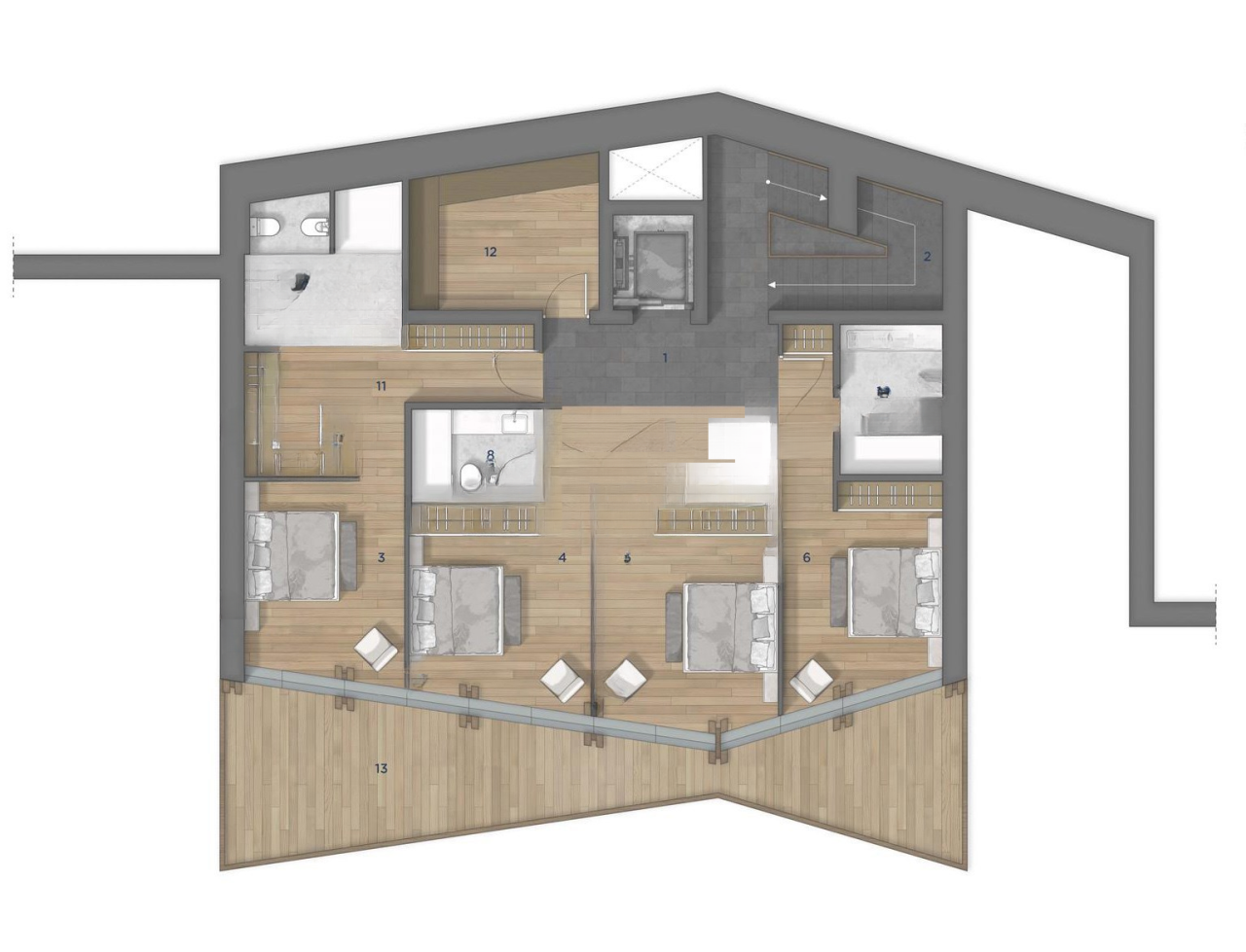 Квартира в Ордино, Андорра, 695 м² - фото 8