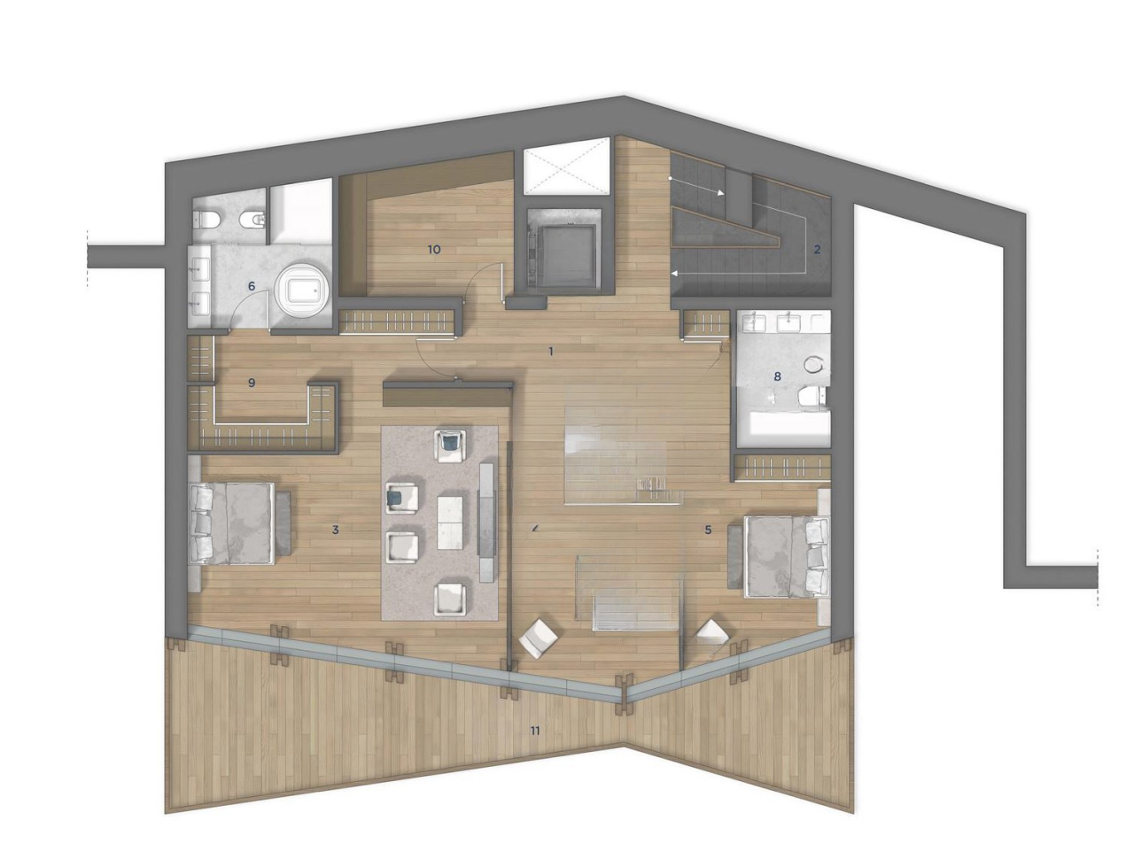 Квартира в Ордино, Андорра, 667 м² - фото 8
