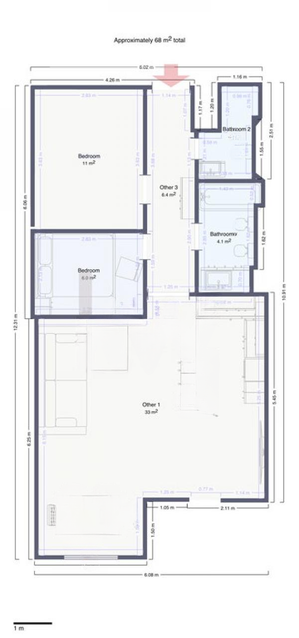 Квартира в Пиране, Словения, 78 м² - фото 14