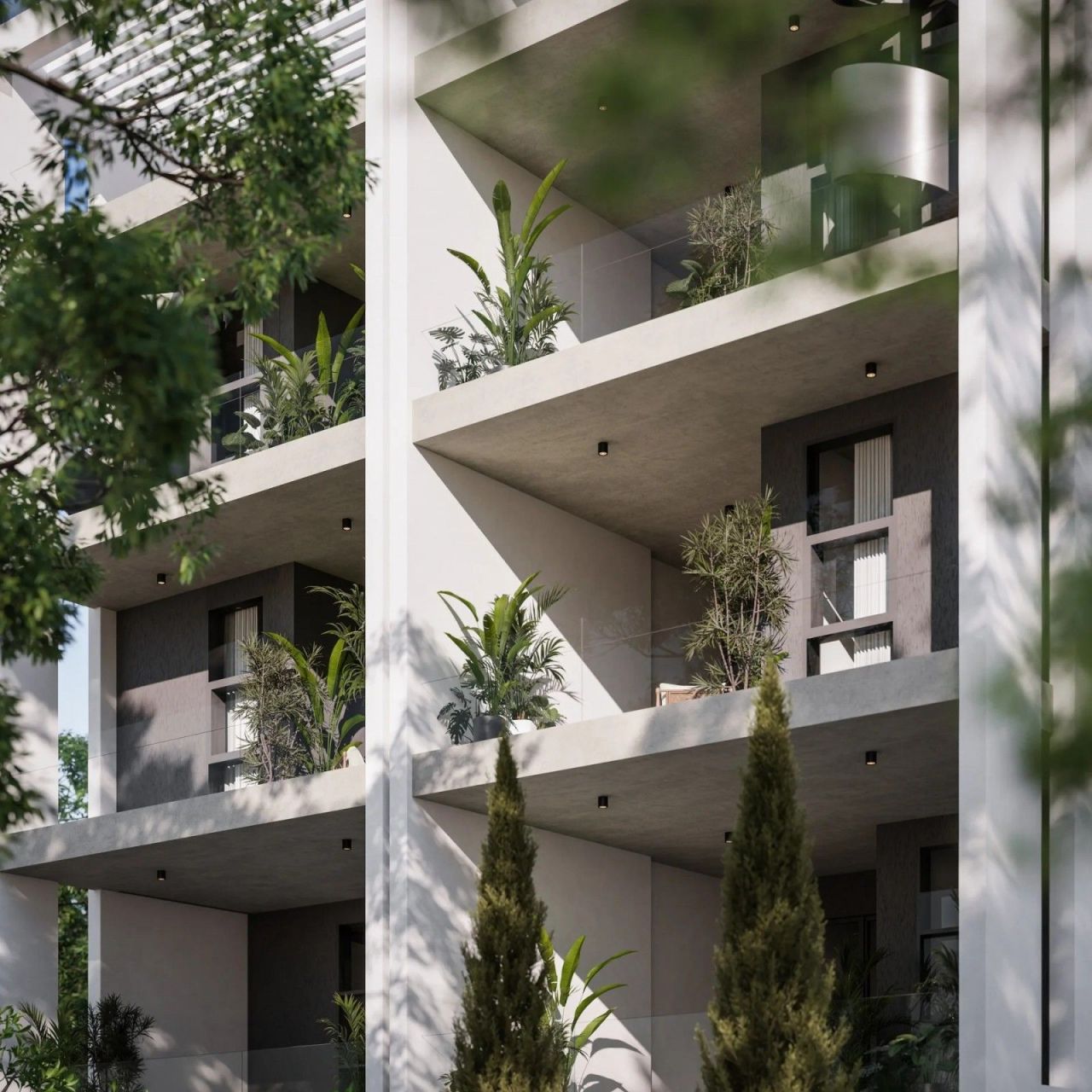 Апартаменты в Лимасоле, Кипр, 58 м² - фото 1