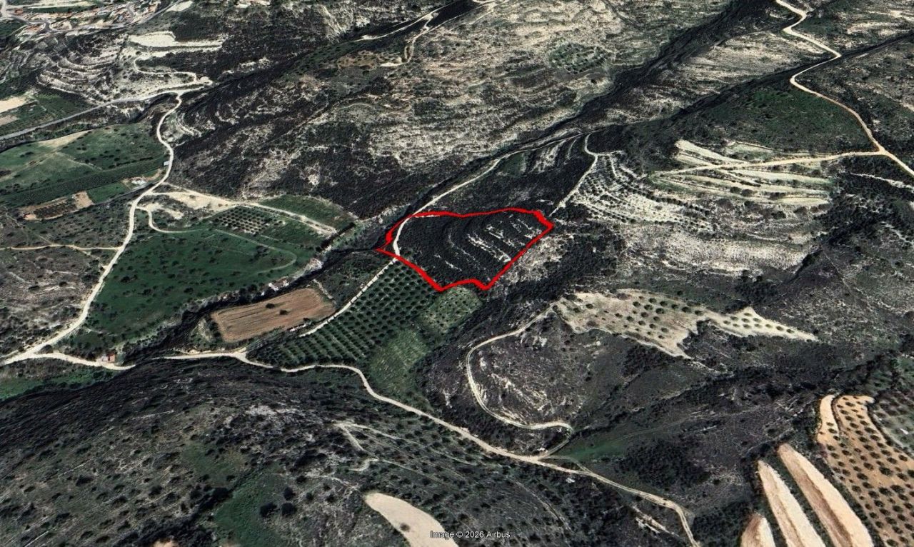 Земля в Пафосе, Кипр, 11 706 м² - фото 1