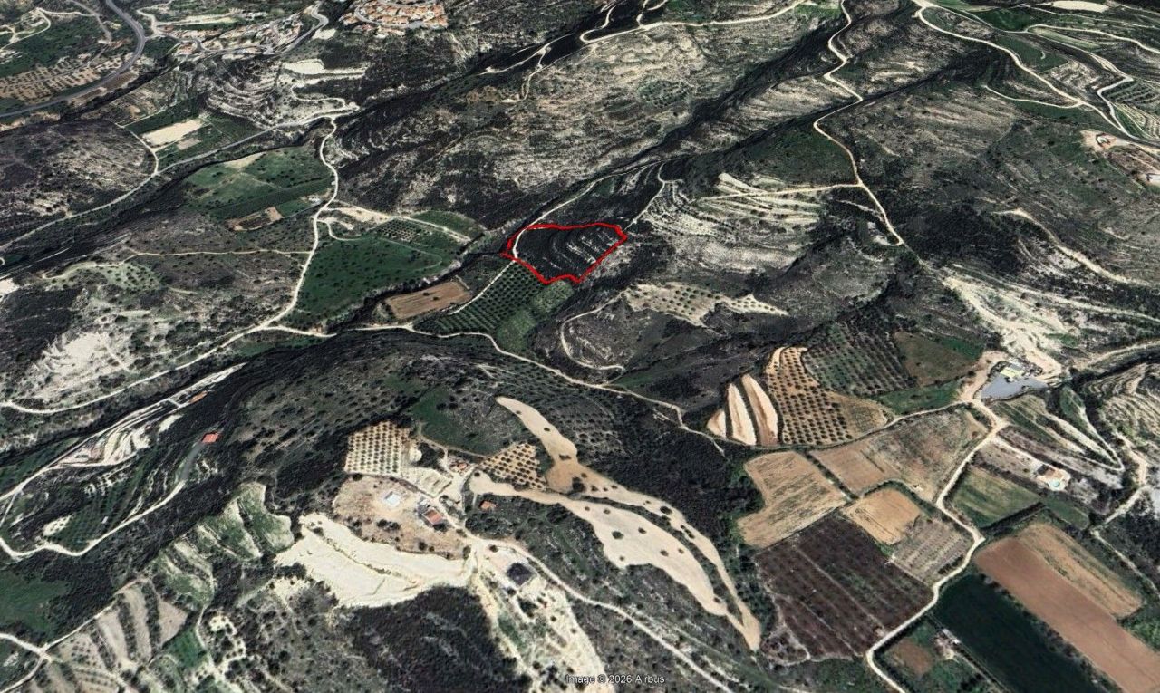 Земля в Пафосе, Кипр, 11 706 м² - фото 3