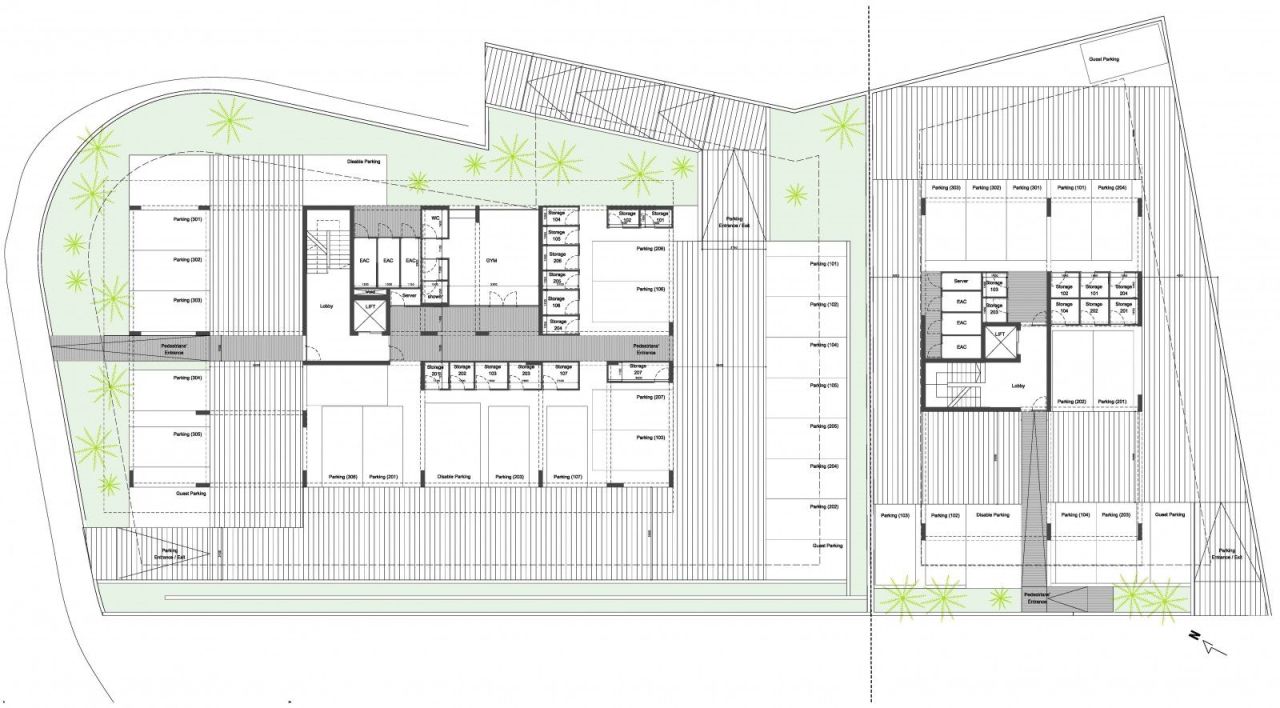 Апартаменты в Лимасоле, Кипр, 59 м² - фото 15