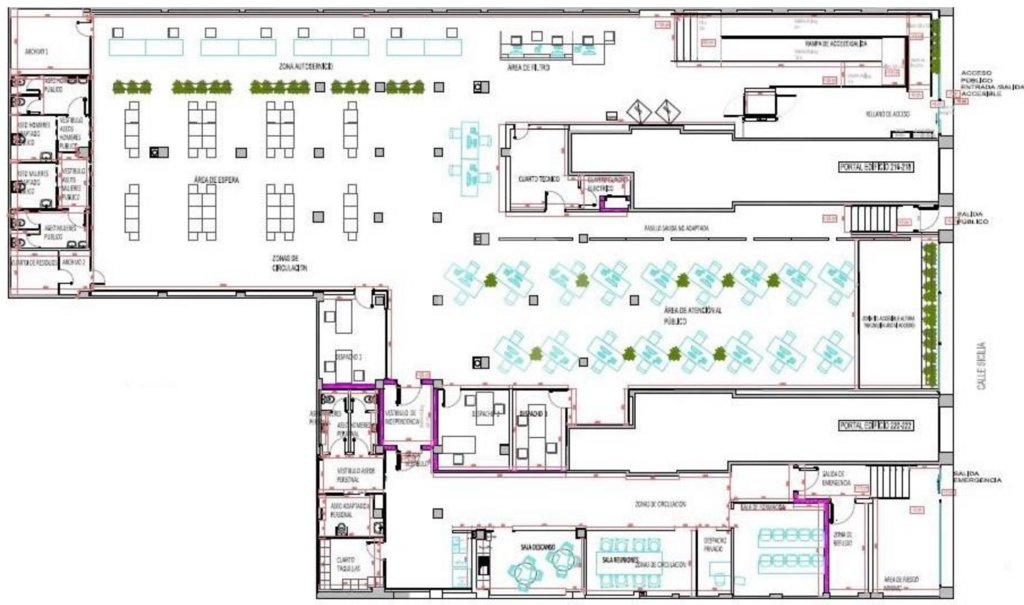 Офис в Эйшампле, Испания, 990 м² - фото 3