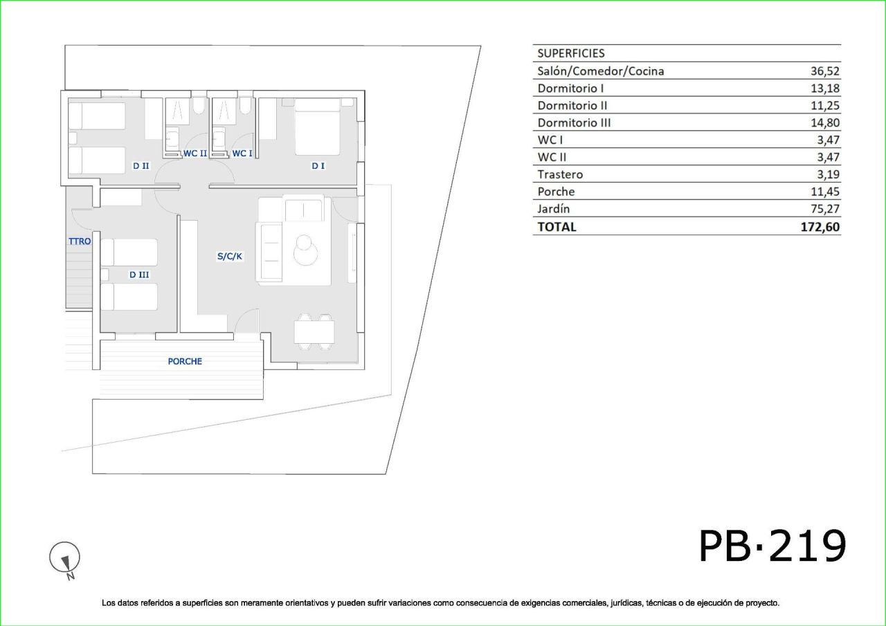 Бунгало в Сан-Мигель де Салинас, Испания, 86 м² - фото 12