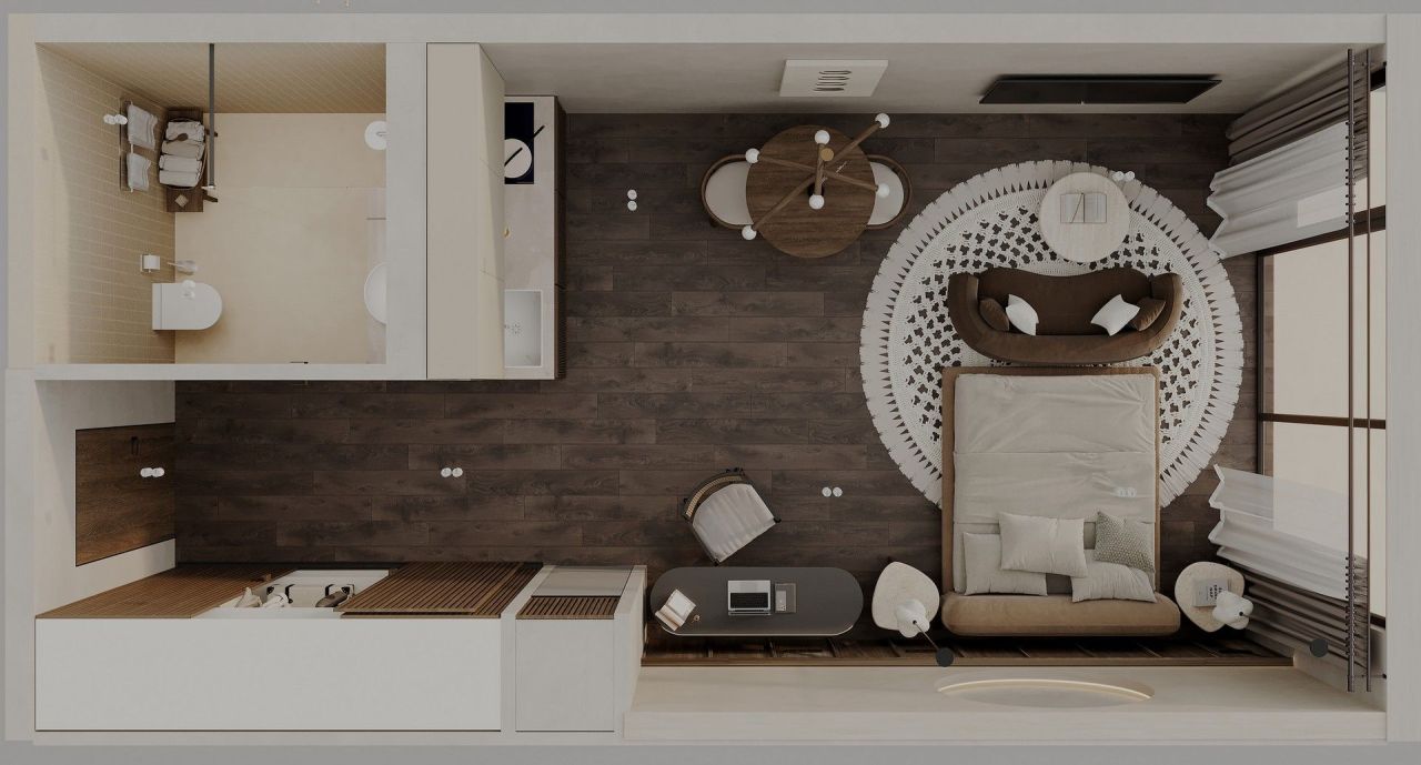 Квартира на острове Пхукет, Таиланд, 36 м² - фото 7