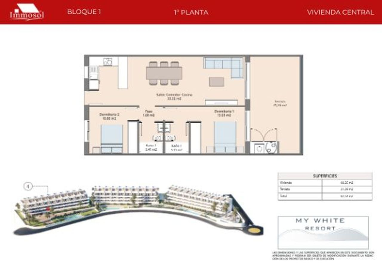 Квартира в Финестрате, Испания, 98 м² - фото 4