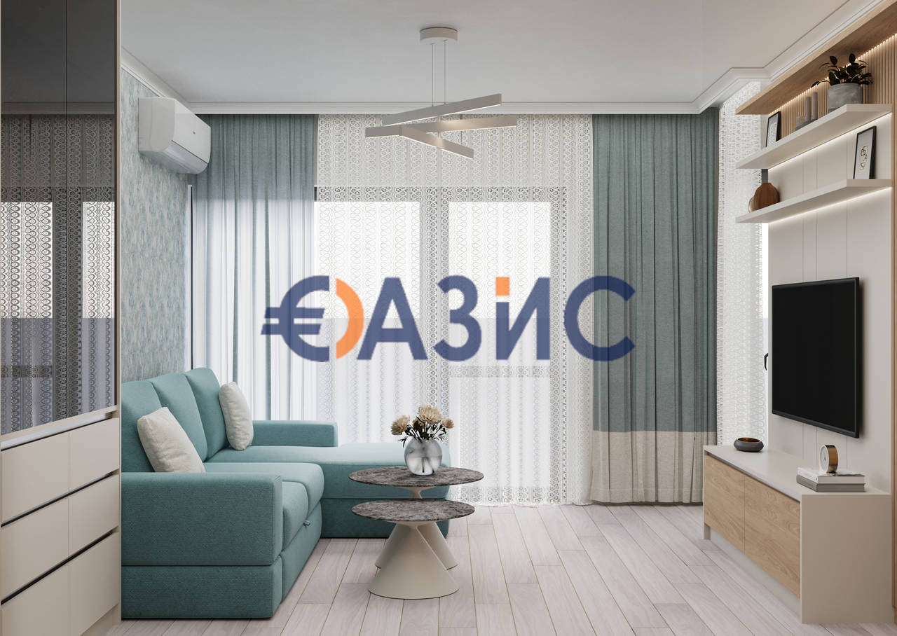 Апартаменты на Солнечном берегу, Болгария, 62.6 м² - фото 1