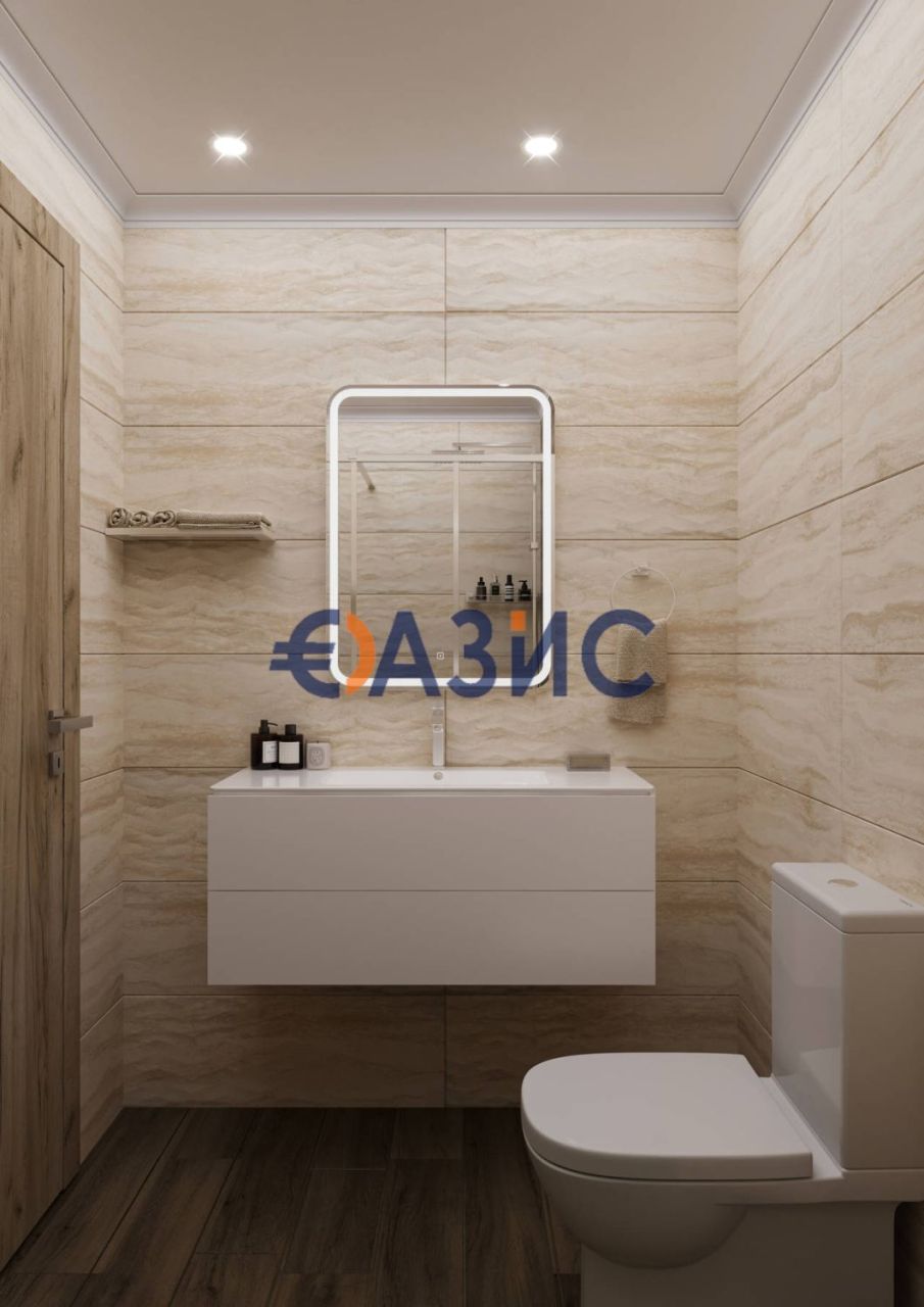 Апартаменты на Солнечном берегу, Болгария, 62.9 м² - фото 10