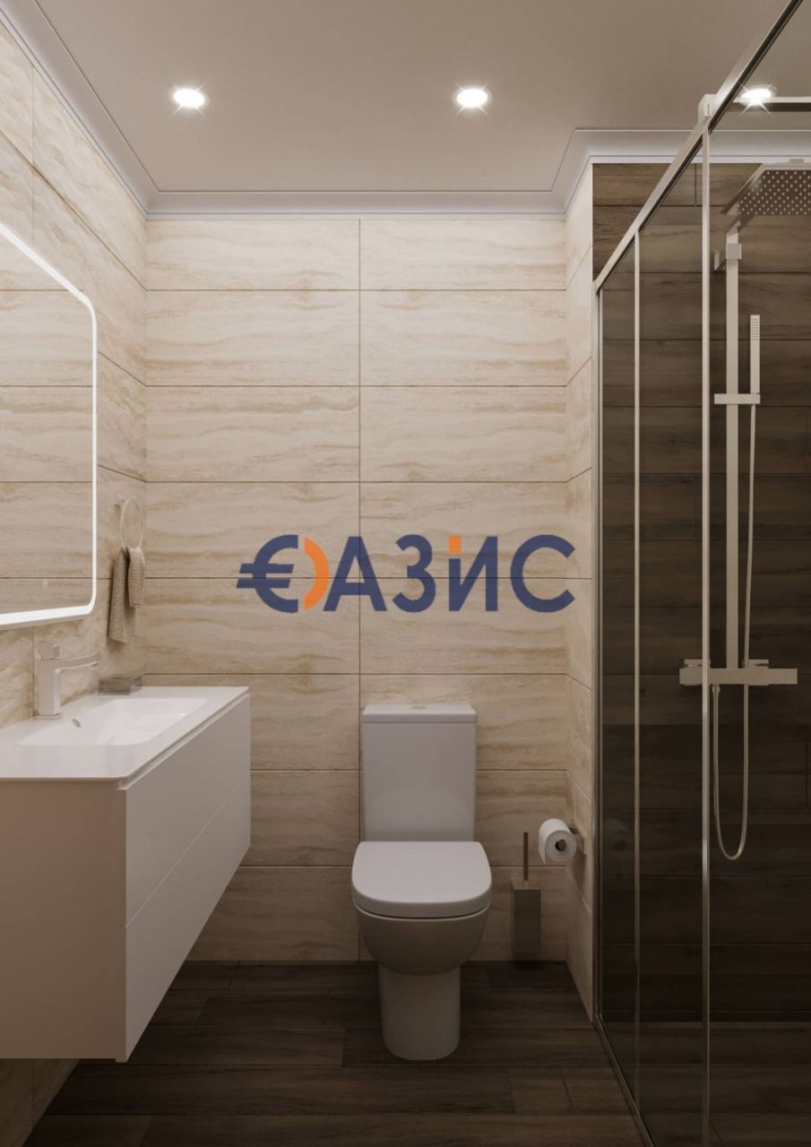 Апартаменты на Солнечном берегу, Болгария, 62.9 м² - фото 11