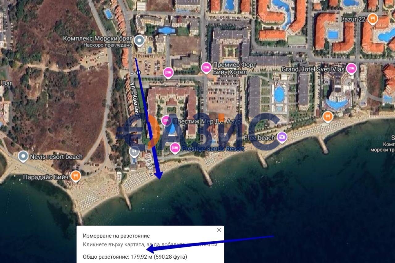 Апартаменты в Святом Власе, Болгария, 35.1 м² - фото 14