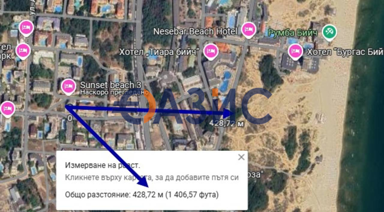 Апартаменты на Солнечном берегу, Болгария, 55 м² - фото 15