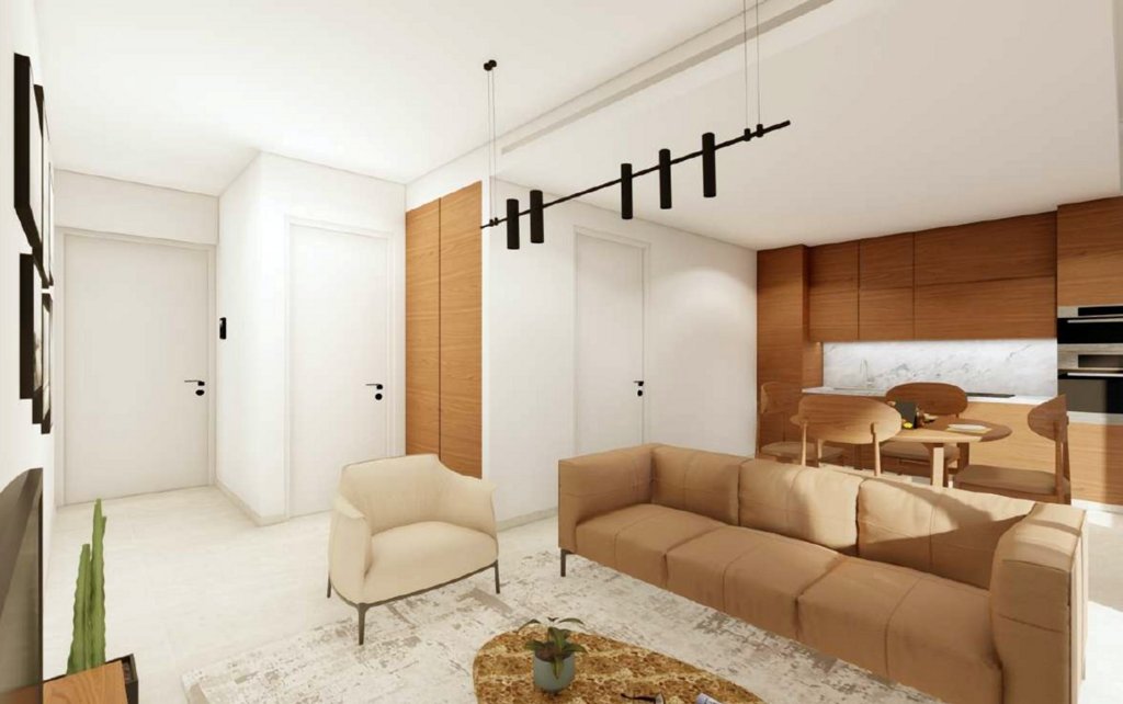 Апартаменты в Пафосе, Кипр, 55.5 м² - фото 6