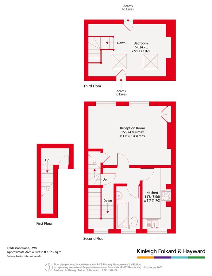 Квартира в Лондоне, Великобритания, 53 м² - фото 17