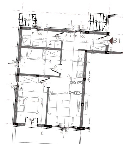 Квартира в Медулине, Хорватия, 60.21 м² - фото 4