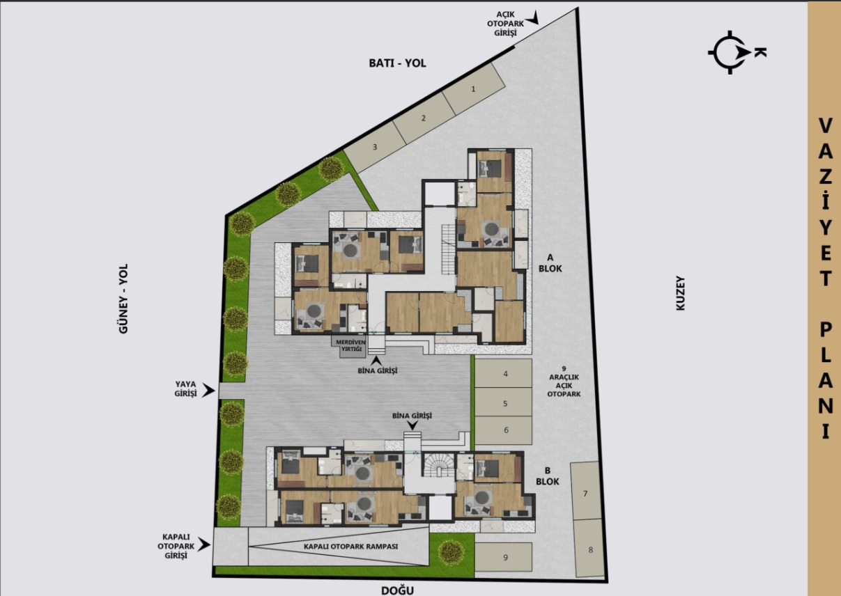 Квартира Центр, Турция, 45 м² - фото 5