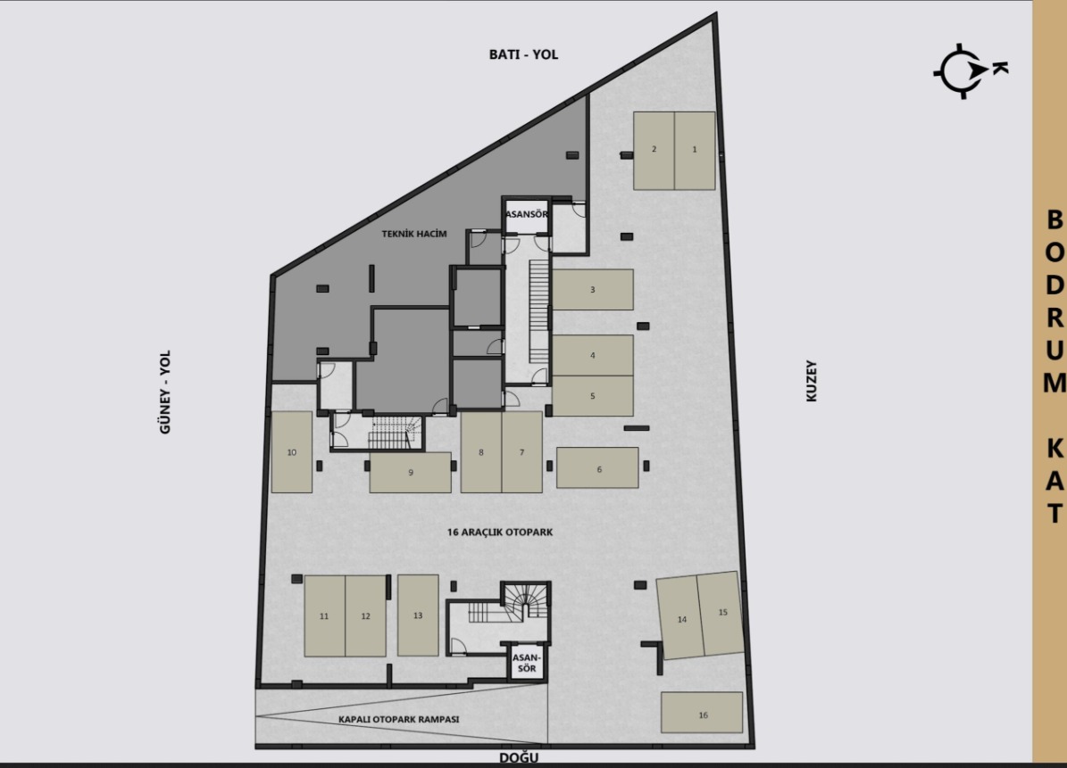 Квартира Центр, Турция, 45 м² - фото 9