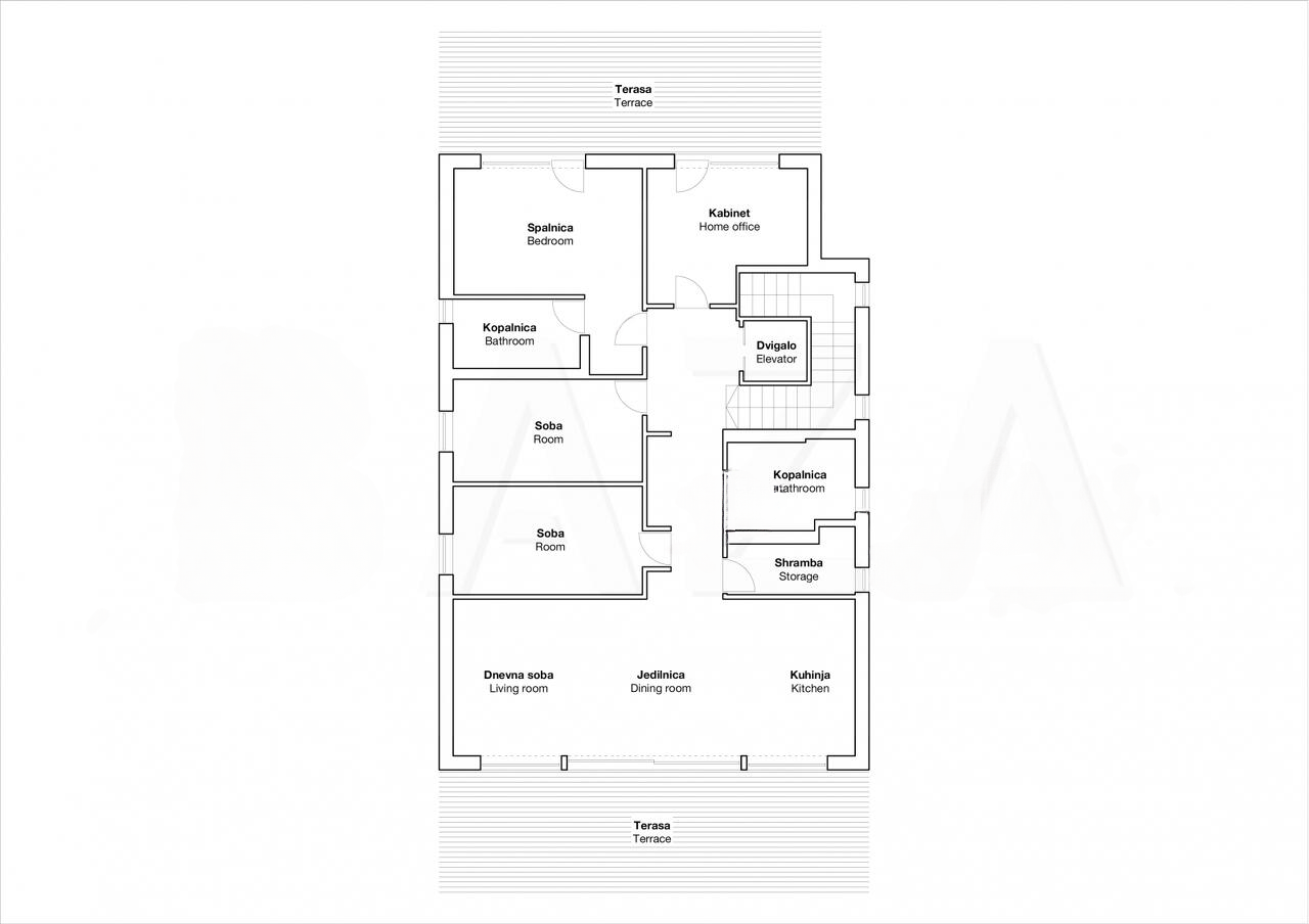 Квартира в Любляне, Словения, 244 м² - фото 6
